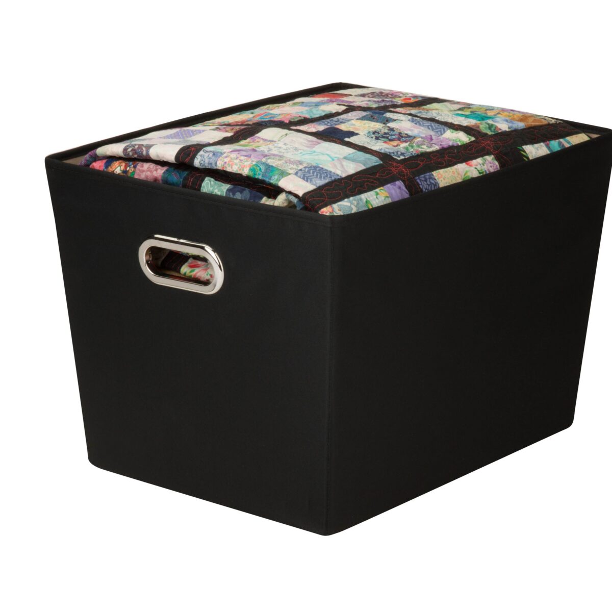 Large Storage Bin with Handles - Black - 293